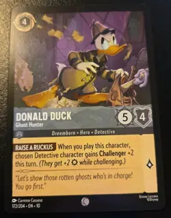 Donald Duck - Ghost Hunter 172/204 Common Whispers In The Well Disney Lorcana - Image 1