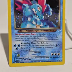 Dark Feraligatr 5/105 Neo Destiny Holo Pokemon Card - Image 2