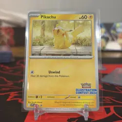 Pikachu Illustration Contest 2024 Promo SV: Scarlet & Violet Promo Cards 214 - Image 1