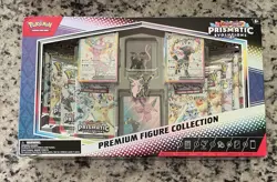 Pokemon TCG Prismatic Evolutions Premium Figure Collection Factory Sealed - Image 1