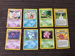 Pokemon Vintage Card Bundle Job Lot Base Set Gym Heroes 1999 Mixed Cards - Image 1