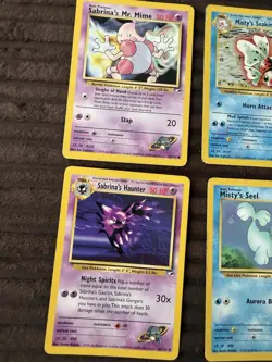 Pokemon Vintage Card Bundle Job Lot Base Set Gym Heroes 1999 Mixed Cards - Image 2