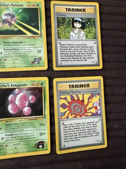 Pokemon Vintage Card Bundle Job Lot Base Set Gym Heroes 1999 Mixed Cards - Image 5