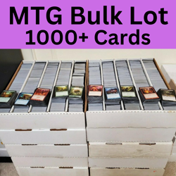 MAGIC THE GATHERING COLLECTION 1000 UNSORTED BULK MTG JOB LOT CARDS - MTG BUNDLE - Image 1