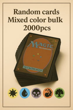 Magic the Gathering MTG - 2000 Mixed Cards - Bulk Lot Common/Uncommon - Only Eng - Image 1
