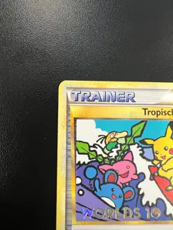 Pokemon GERMAN Tropical Tidal Wave (Tropische Flutwelle) HGSS18 Worlds 10 Promo - Image 2