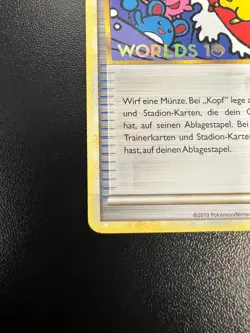 Pokemon GERMAN Tropical Tidal Wave (Tropische Flutwelle) HGSS18 Worlds 10 Promo - Image 5