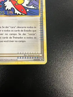Pokemon PORTUGUESE Tropical Tidal Wave (Maremoto Tropical) HGSS18 World 10 Promo - Image 4