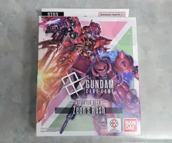 🔥Gundam Card Game - ST03 Zeon's Rush Starter Deck NEW & SEALED USA SELLER🔥 - Image 1