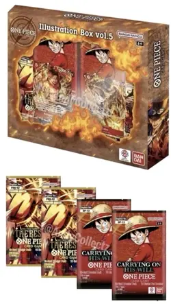 Bandai Trading Card Games One Piece Illustration Box Vol 5 PRESALE [IB-05] - Image 1