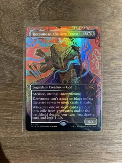 Ketramose, the New Dawn (Borderless) Aetherdrift Foil - Image 1