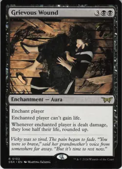 Grievous Wound R Duskmourn: House of Horror 102 NM MTG - Image 1