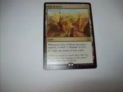 City of Brass - Magic The Gathering Double Masters 2022 NM Rare Free Shipping - Image 1