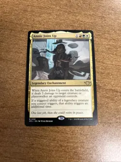 Annie Joins Up Outlaws of Thunder Junction Regular NM-M Unplayed MTG 0191 - Image 1
