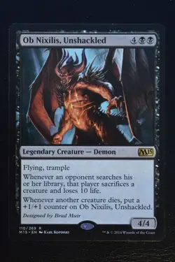 Magic The Gathering MTG OB NIXILIS, UNSHACKLED Magic 2015 LP Lightly Played - Image 1