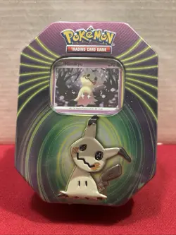 Pokemon TCG Knockout Collectible Tin 2021 Mimikyu Factory Sealed - Image 1