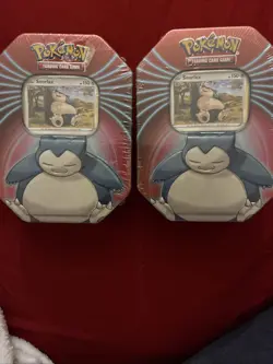 🔥 Lot of 3 Pokemon Tin Set Snorlax Mimikyu Darkrai Sealed RARE TINS. 93 CARDS🔥 - Image 1