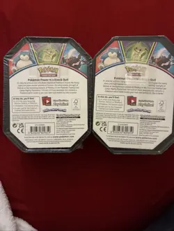 🔥 Lot of 3 Pokemon Tin Set Snorlax Mimikyu Darkrai Sealed RARE TINS. 93 CARDS🔥 - Image 2