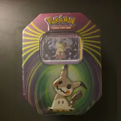 Pokemon TCG 2021 Knockout Tin Mimikyu - 3 Booster Packs & Holo Promo New Sealed 820650809859 - Image 1