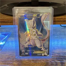 Pokemon TCG Mewtwo EX 157/162 BREAKthrough Ultra Rare Full Art Holo 170 HP - Image 1