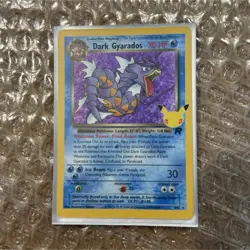 Pokemon Dark Gyarados 8/82 Team Rocket Holo Rare Unlimited 70 HP Stage 1 - Image 1