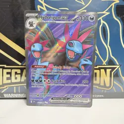 Hydreigon EX 161/086 Full Art Ultra Rare Scarlet & Violet: White Flare Pokemon - Image 1