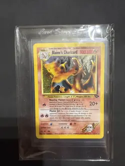 Pokemon TCG Blaine's Charizard Gym Challenge Holo Card 2/132 Unlimited Rare - Image 2