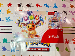 Pokemon TCG (2025) Prismatic Evolutions ETB & Booster Bundle 2-Pack SEALED - Image 4