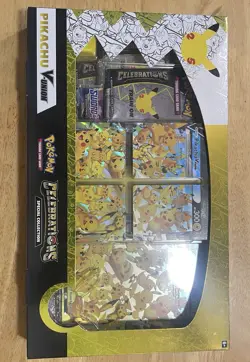 Pokemon TCG: Celebrations Special Collection Box Pikachu V-Union (2021) 820650809156 - Image 1