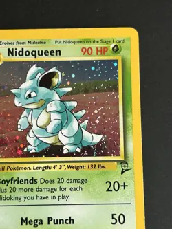 Pokemon TCG Nidoqueen 7/64 Jungle Base set 2 LP - Image 5