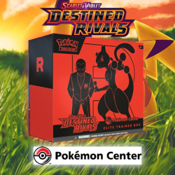 Pokemon TCG Destined Rivals POKEMON CENTER ETB - FACTORY SEALED - Image 1
