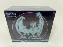Pokemon TCG: Lunala Sun and Moon ETB Elite Trainer Box New Factory Sealed - Image 1
