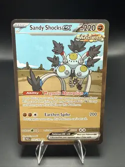 Pokemon Sandy Shocks ex 250/182 SV04: Paradox Rift Holo - Image 2