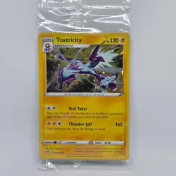 Pokemon TCG Toxtricity 063/189 Holo Sealed Promo With SWIRL - Image 1