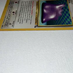 Pokemon Ditto Rare 50 HP Basic Fossil 18/62 Unlimited 1999 English TCG Card - Image 2