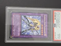 Yugioh Elemental Hero Darkbright TAEV-EN042 Ultimate Rare 1st Edition PSA 6 - Image 1