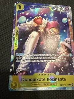 One Piece CCG Alternate Art Donquixote Rosinante OP12-108 Treasure Rare - Image 2