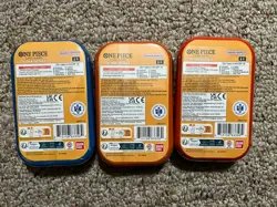 One Piece TCG Tin Pack Set Vol. 2 (TS-02, OP13) New Factory Sealed Set Of 3 - Image 5