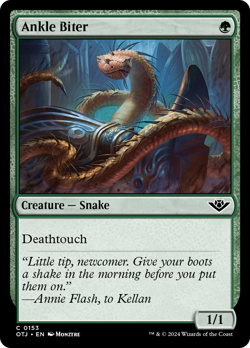 MTG - Outlaws of Thunder Junction (OTJ) - Singles - Green - Image 2