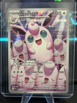 Pokemon Phantasmal Flames Wigglytuff 105/94 Illustration Rare NM - Image 1