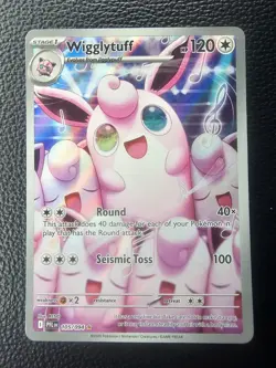 Pokemon Phantasmal Flames Wigglytuff 105/94 Illustration Rare NM - Image 1