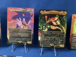 ✨ FOIL ✨8 CARD SET - OPENED - Friends and Foes Secret Lair x Sonic-UNSEALED MTG - Image 4