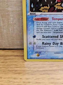 Rain Castform 23/101 Hidden Legends Reverse Holo Rare Pokemon Card TCG - Image 5