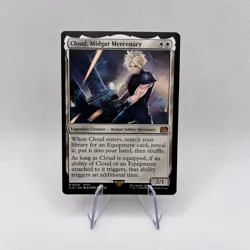 MTG Cloud, Midgar Mercenary English Final Fantasy FIN NM M0010 non foil - Image 1