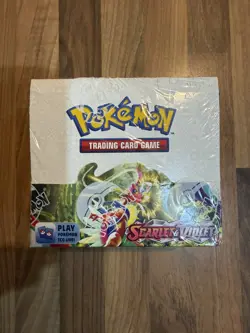 Pokemon TCG: Scarlet and Violet Base Set Booster Box | 36 Packs 🔥 Mint Seals 🔥 - Image 1