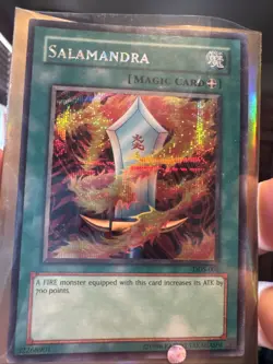 Yu-Gi-Oh! Salamandra DDS-006 Prismatic Secret Rare Card Unlimited - Image 1
