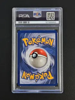 Alakazam 1/102 Holo Rare Pokemon 1999 WOTC Unlimited Base Set PSA 8 - Image 2
