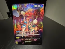 Bandai O-Nami OP06-101 SP Foil Nami One Piece Card Game (READ DESCRIPTION) - Image 3