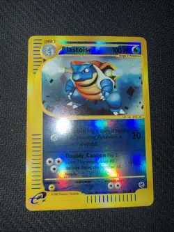 Pokemon TCG Expedition Blastoise Reverse Holo Card 36/165 NM - Image 1