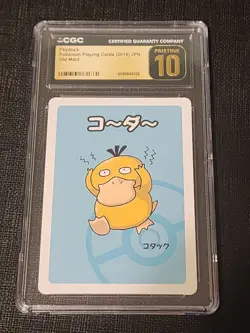 Psyduck Pokemon Cgc Pristine 10 Old Maid 2019 Japanese Pokemon Card - Image 2
